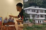 Cận cảnh BIỆT PHỦ TRẮNG giữa núi rừng của Đức Chinh xây tặng mẹ đón Tết: Giấc mơ đã thành hiện thực