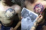Chia tay người yêu, chàng trai biến hình xăm bạn gái thành thứ không ngờ