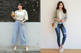 Bí quyết giúp nàng chân ngắn ăn gian chiều cao hiệu quả chỉ với kiểu quần jeans