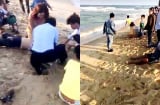 Rủ nhau tắm biển, 6 học sinh đuối nước thương tâm ngày đầu năm