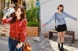 Các mẫu sơ mi điệu đà giúp nàng công sở thêm ngọt ngào dịp đầu năm