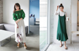 Bí quyết phối đồ với sắc xanh đẹp và chất như fashionista