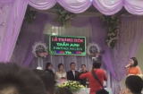 Đang chụp ảnh cưới, nhạc sổ xố kiến thiết miền Bắc vang lên khiến cô dâu chú rể tròn mắt, khách mời cười 'bò'