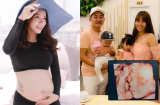 Hải Băng hạnh phúc khoe ảnh siêu âm con thứ 3, hé lộ luôn giới tính của em bé