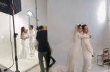Hồ Ngọc Hà và Kim Lý “rò rỉ” hậu trường chụp ảnh cưới siêu hot 