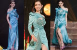 Cận cảnh chiếc váy thảm họa của Đỗ Nhật Hà khiến Hoa hậu Hương Giang bị chỉ trích 'đem con bỏ chợ'