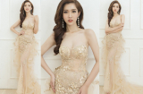Sau bộ đầm bị chê tơi tả, Đỗ Nhật Hà khoe váy dạ hội đẹp lung linh cho Chung kết Hoa hậu Chuyển giới