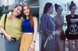 Lê Phương lộ rõ thân hình phát tướng, tăng cân vùn vụt trong thời kì bầu bí