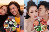 Linh Chi khoe bữa ăn sang chảnh nhận gạch đá, Lý Phương Châu đăng bữa cơm giản dị được khen tới tấp