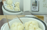 Cách làm BÁNH BAO bằng nồi cơm điện, chỉ cần hấp 20 phút là có mẻ NÓNG HỔI, đẹp mắt tuyệt ngon lại RẺ