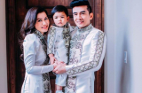 Hành động tình cảm của Đan Trường dành cho bà xã và con trai gây chú ý