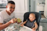 Sau sinh Thúy Diễm khen chồng hết lời vì biết chăm con cho vợ nghỉ ngơi chuẩn một “Soái ca bỉm sữa”