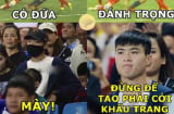 Xót xa khi Đình Trọng bị nhận 'cú đấm trái ngang' trên sân nhưng biểu cảm của Duy Mạnh mới gây chú ý