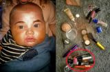 Nghe tiếng con nhỏ gọi, mẹ vội chạy xuống nhà thì sững sờ khi thấy cảnh tượng này