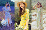 Váy họa tiết hoa cỏ từng khiến loạt mỹ nhân Việt mê mẩn được dự đoán hot nhất hè 2019