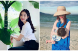 Đặng Thu Thảo khoe con gái chuẩn gen “hoa hậu”, thiên thần lại sinh ra một thiên thần khiến dân cư mạng trầm trồ