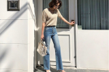 Quần jeans: Thanh lịch để đâu cho hết, không chỉ bụi bặm mà còn rất dịu dàng, sang chảnh