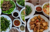 Mẹ bầu khoe mâm cơm chồng nấu mỗi ngày khiến dân cư mạng “tan chảy” thi nhau gật gù “soái ca đây chứ đâu”