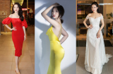 Nhã Phương mặc đầm trễ nải siêu gợi cảm 'dắt tay' Chi Pu dẫn đầu Top sao mặc đẹp nhất tuần