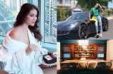 Choáng với cuộc sống xa hoa của Hoa hậu Phạm Hương ở Mỹ, nhà đẹp xe sang chẳng thiếu gì