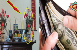 Chỉ cần đặt thứ này lên bàn thờ, tài lộc chiếu rọi đến 3 đời, tiền tự CHUI vào túi, gia đạo ấm êm