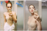Cơn bão 'mặc như không' chưa lắng xuống, Ngọc Trinh tiếp tục gây sốc với chiếc đầm hở trên kín dưới