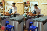 Thanh niên dẫn bạn gái đi xăm môi rồi ngồi bên cạnh làm hành động này khiến hội chị em 'dậy sóng'