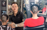 Xuất hiện 'fan cuồng' tỉa tóc in hình bà Tân Vlog lên đầu khiến dân mạng 'phát sốt'