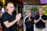 Đã ly hôn 5 năm, chồng Tây của Phi Thanh Vân bất ngờ đến viếng bố vợ với ngoại hình khác lạ
