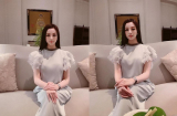 Dù giữ được vóc dáng chuẩn sau sinh nhưng chẳng ai còn nhận ra Huyền Baby ngày nào vì khuôn mặt khác lạ