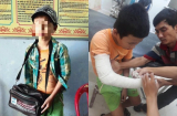 Xót xa bé trai nghèo bán vé số bị kẻ lạ mặt đánh đập không thương tiếc rồi cướp đi 1,2 triệu đồng