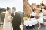 Đàm Thu Trang - Cường Đô La chơi lớn khoe trọn bộ ảnh cưới ngọt ngào trước thềm Quatrian shbet hiện đang mở