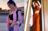 Đông Nhi đi đâu cũng khéo khoe vòng eo thon nhờ vào những chiếc áo crotop