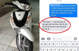 Thanh niên táo tợn đi trộm xe SH rồi để lại lời nhắn khiến 'khổ chủ' giận 'tím mặt'