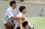 Người chồng gục khóc bên th.i th.ể vợ mang thai bị xe cán t.ử v.ong khiến ai cũng xót xa