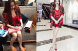 Hồ Ngọc Hà tiếp tục để lộ thân hình gầy gò khác xa với hình ảnh nuột nà trước đây