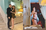 Phương Mai chơi lớn, cởi áo khoe bụng bầu 8 tháng