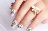 Gợi ý 5 mẫu nail đính đá tôn vẻ đẹp thon gọn cho bàn tay