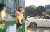 Thấy chị gái lên xe hoa, em trai khóc nức nở chạy theo khiến ai cũng thương cảm