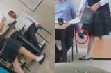 Gọi nữ sinh lên bảng kiểm tra bài nhưng đôi tay 'lén lút' của thầy giáo mới khiến mọi người bức xúc