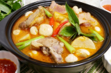 Trời lạnh mẹ trổ tài nấu lẩu vịt có mùi thơm đi sâu vào từng ngõ ngách của vị giác, ai cũng mê mẩn