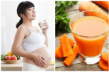 Mang thai ăn cà rốt rẻ như bèo nhưng lại giúp mẹ bầu giảm ốm nghén, bé sinh ra chiều cao vượt trội
