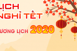 Tết Dương lịch 2020 được nghỉ mấy ngày?