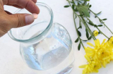 Bỏ 1 viên thuốc nhà nào cũng có vào nước, hoa cắm nửa tháng vẫn tươi như mới