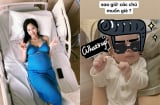 MC Phương Mai công khai khoe ảnh cận mặt con trai sau vài ngày hạ sinh