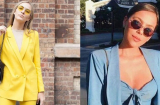 Trời ấm rồi, lại lôi blazer ra mix các set đồ thời thượng đi làm thôi các cô gái