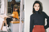 Mix áo len dáng rộng cho ngày đông thêm phần cá tính