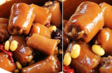 Cuối tuần bao việc, mẹ đảm chỉ cần cho đuôi lợn vào nồi cơm điện là có ngay món ngon tuyệt vời