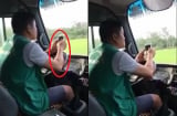 'Nóng mắt' cảnh tài xế bất chấp dùng khuỷu tay SHBET 1000 World Cup băng băng trên đường
