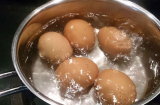 Luộc trứng bằng nước nóng hay nước lạnh mới đúng? Đơn giản nhưng làm sai khiến đồ ăn nhiễm khuẩn, mất chất